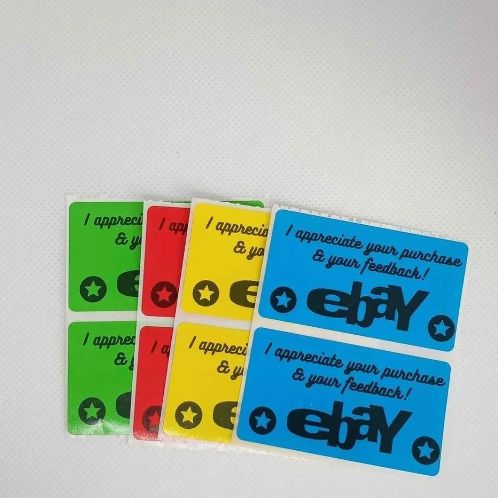 💙100 EBAY Feedback- Shipping Labels Thermal Packaging Stickers 2.25